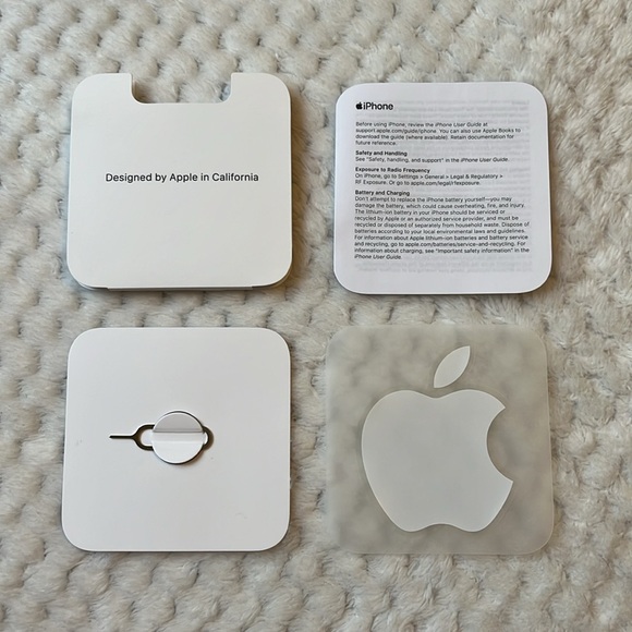 EMPTY BOX for iPhone 13 Pro, Sierra Blue, 256GB, Model A2483 - Picture 4 of 6